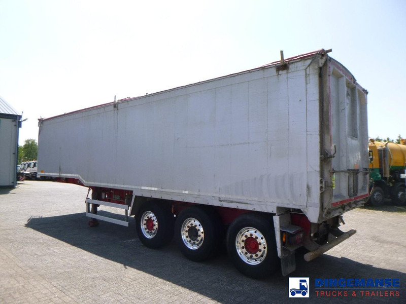 WILCOX Tipper trailer alu 55 m3 + tarpaulin - Semi-reboque basculante: foto 3 WILCOX Tipper trailer alu 55 m3 + tarpaulin - Semi-reboque basculante: foto 3
