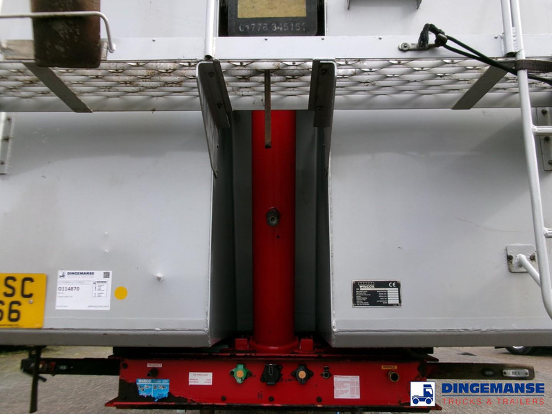 WILCOX Tipper trailer alu 55 m3 + tarpaulin - Semi-reboque basculante: foto 5 WILCOX Tipper trailer alu 55 m3 + tarpaulin - Semi-reboque basculante: foto 5