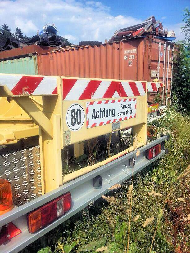 Goldhofer 3-Achs SPZ-DL3-38/80 Spezial 20,5meter + 3xLenk - Semi-reboque baixa: foto 4 Goldhofer 3-Achs SPZ-DL3-38/80 Spezial 20,5meter + 3xLenk - Semi-reboque baixa: foto 4