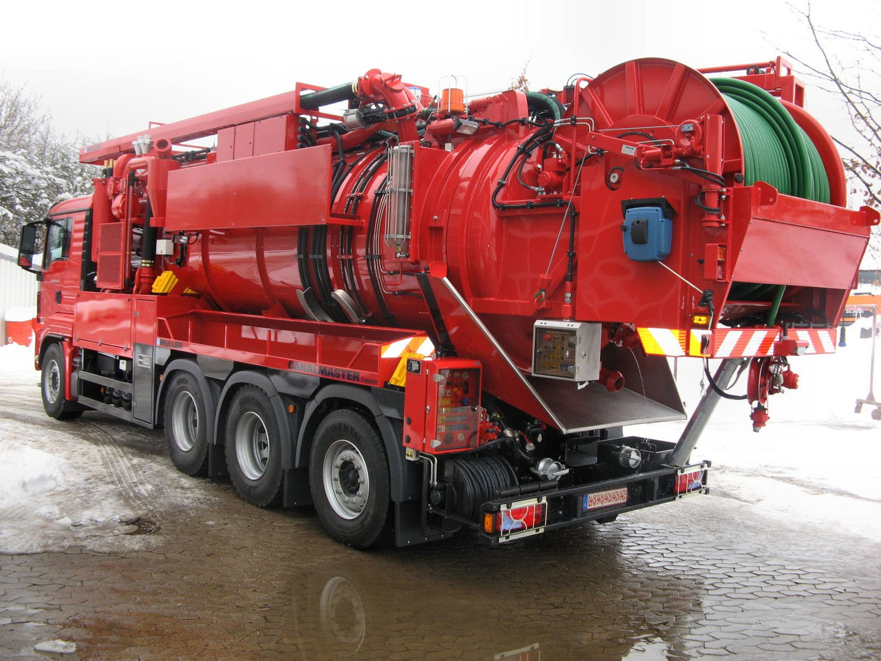 MAN TGS 35.540 8x4 Müller 16m³ WRG + 800 meter HD - Caminhão limpa fossa: foto 1 MAN TGS 35.540 8x4 Müller 16m³ WRG + 800 meter HD - Caminhão limpa fossa: foto 1