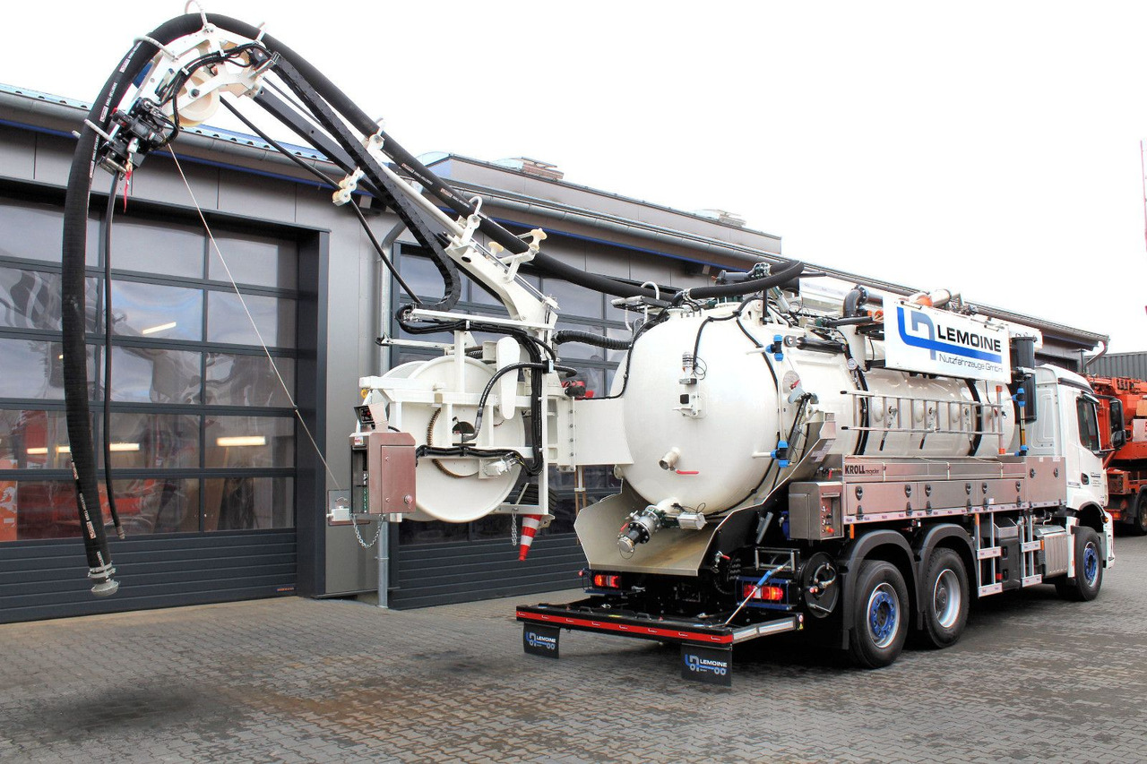 Caminhão limpa fossa Mercedes-Benz AROCS 2546 6x2 Kroll 14m³ WRG Wasserrückgewinner: foto 8