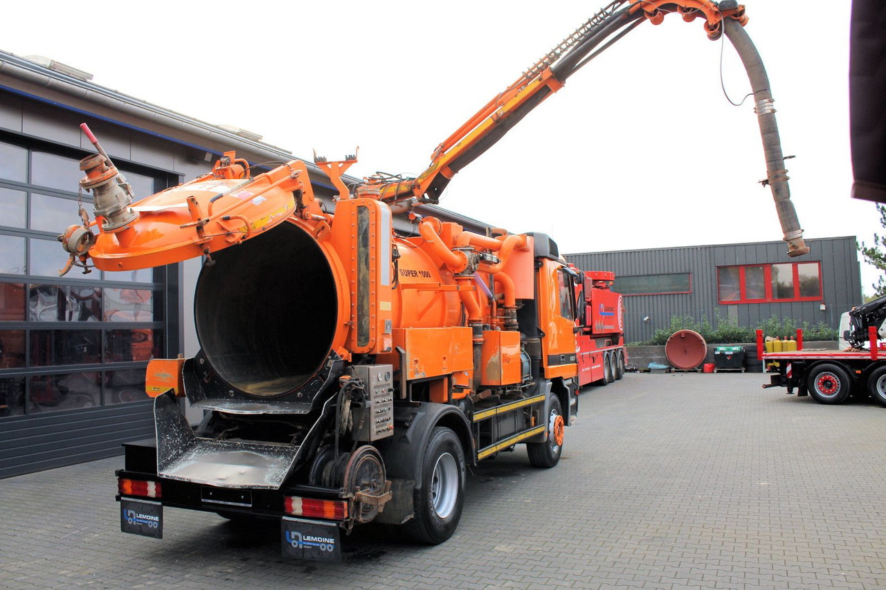 Mercedes-Benz Actros 1831 4x2 Hellmers 6,5m³ V2A INOX Kipper - Caminhão limpa fossa: foto 5 Mercedes-Benz Actros 1831 4x2 Hellmers 6,5m³ V2A INOX Kipper - Caminhão limpa fossa: foto 5