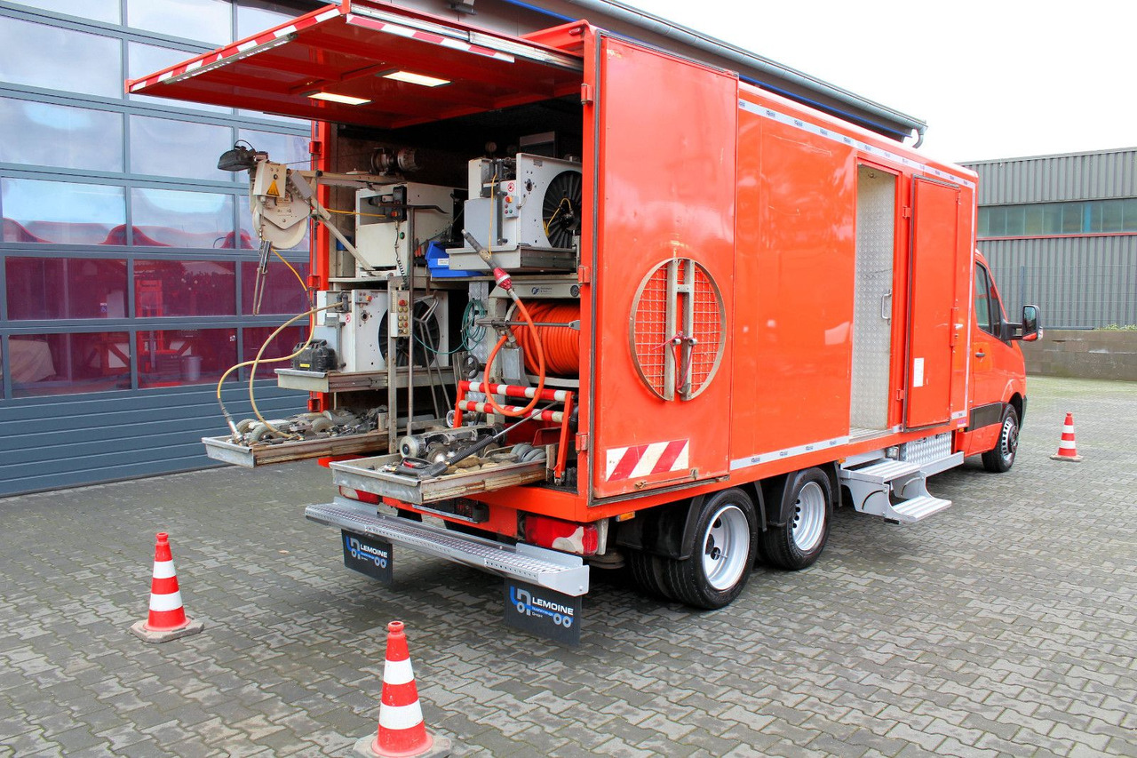 Mercedes-Benz Sprinter 719 V6 CDI 2m³HD-Spül+IBAK TV-Kanal 3D - Caminhão limpa fossa: foto 1 Mercedes-Benz Sprinter 719 V6 CDI 2m³HD-Spül+IBAK TV-Kanal 3D - Caminhão limpa fossa: foto 1