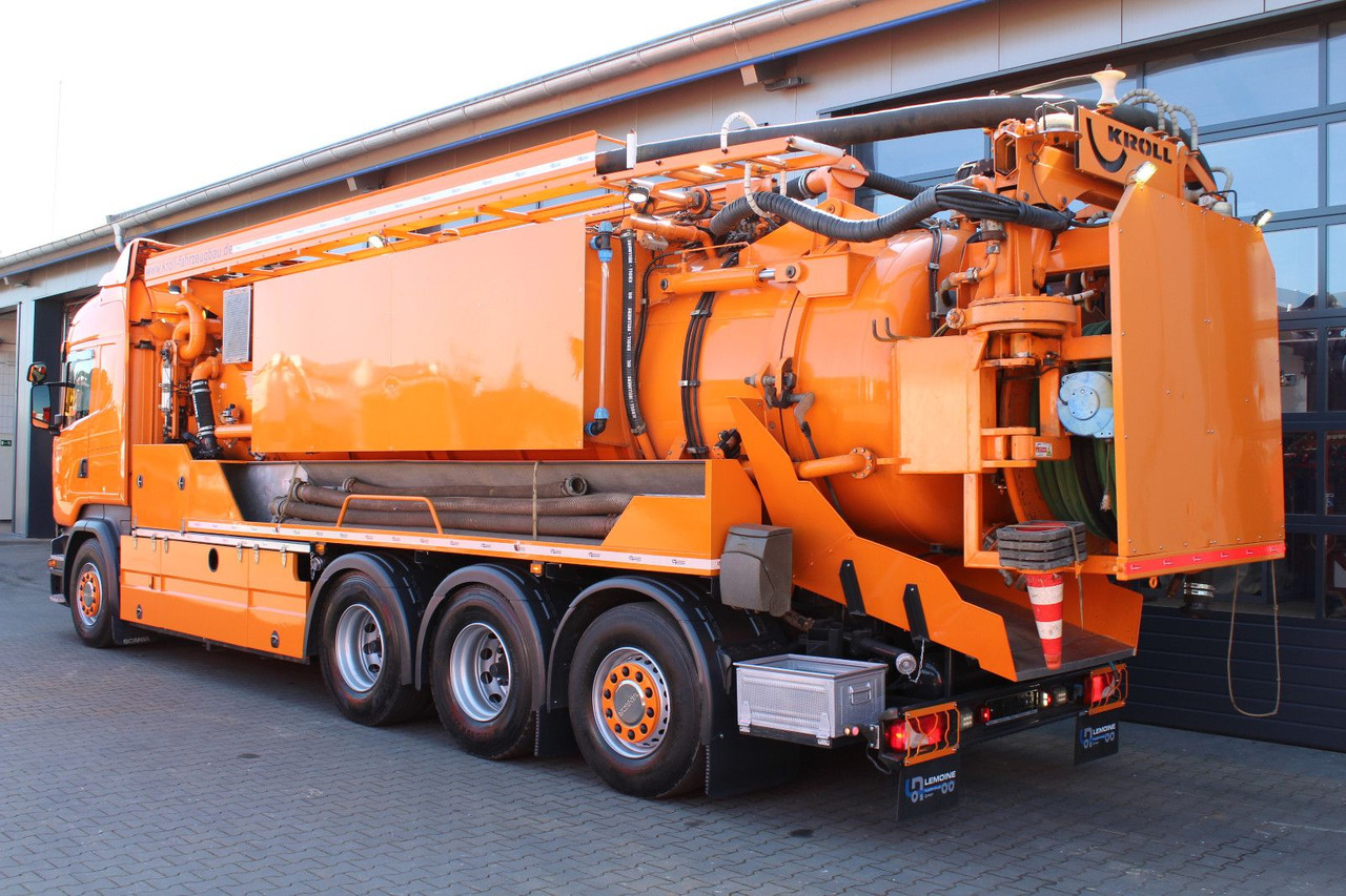 Scania R450 8x4 Kroll 19m³ Wasserrückgewinner Kombi-HD - Caminhão limpa fossa: foto 5 Scania R450 8x4 Kroll 19m³ Wasserrückgewinner Kombi-HD - Caminhão limpa fossa: foto 5
