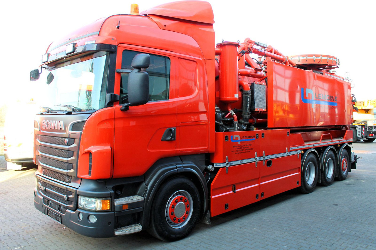 Scania R560 V8 8x4 Kroll 20m³ WRG 2x HD-Pumpe 620 Liter - Caminhão limpa fossa: foto 4 Scania R560 V8 8x4 Kroll 20m³ WRG 2x HD-Pumpe 620 Liter - Caminhão limpa fossa: foto 4