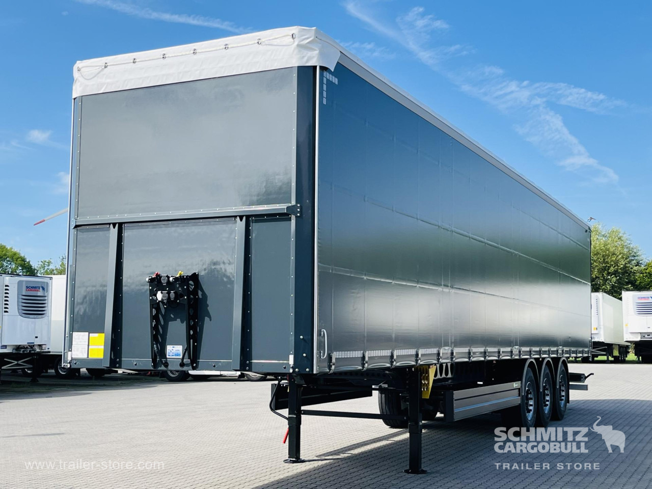 BERGER Auflieger Curtainsider Coil - Semi-reboque de lona: foto 1 BERGER Auflieger Curtainsider Coil - Semi-reboque de lona: foto 1