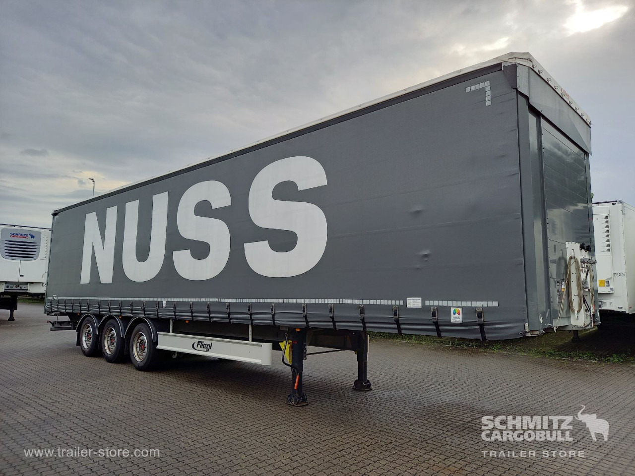 FLIEGL Auflieger Curtainsider Coil - Semi-reboque de lona: foto 1 FLIEGL Auflieger Curtainsider Coil - Semi-reboque de lona: foto 1
