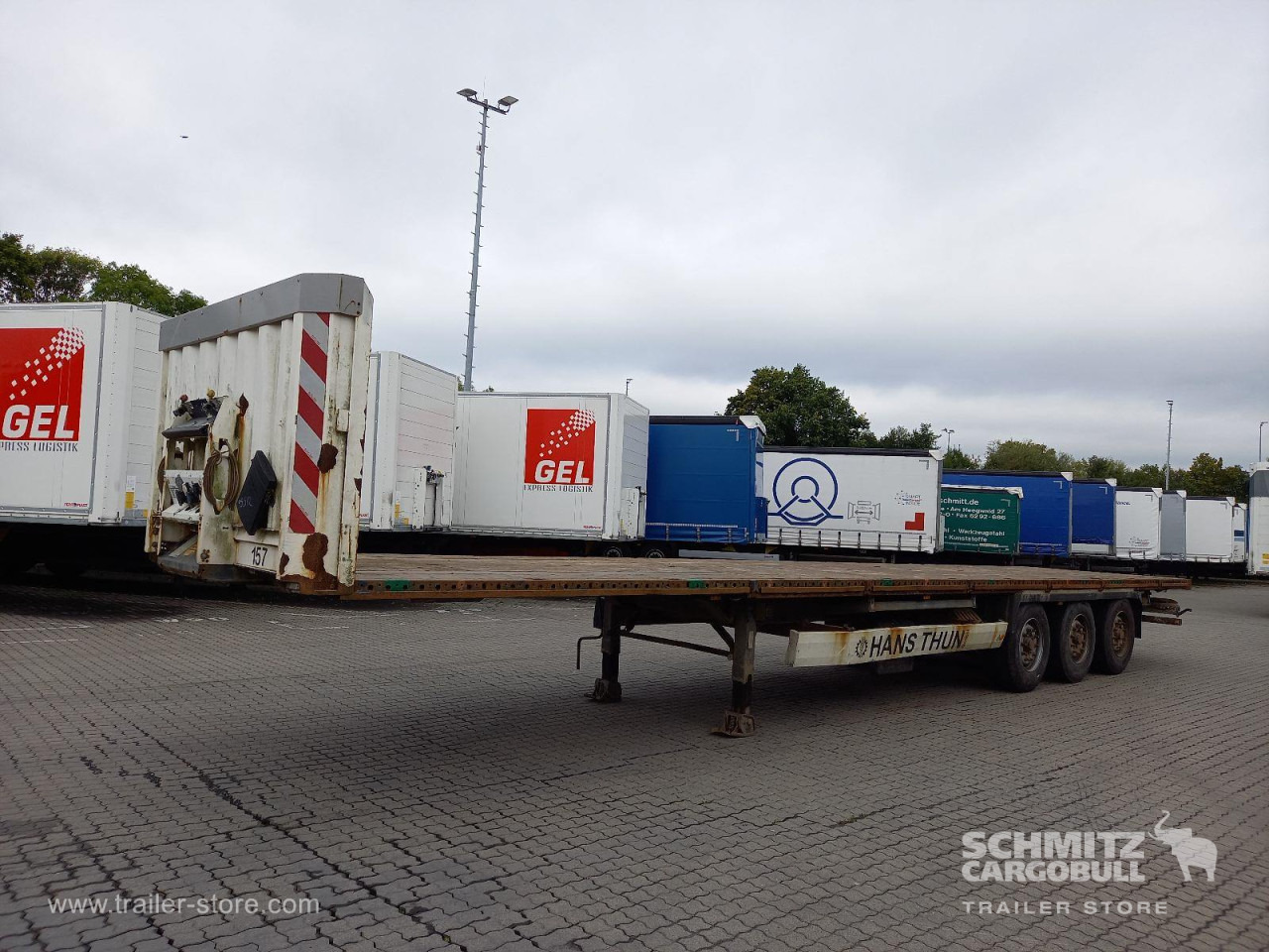 KRONE Auflieger Plateau Standard - Semi-reboque plataforma/ Caixa aberta: foto 5 KRONE Auflieger Plateau Standard - Semi-reboque plataforma/ Caixa aberta: foto 5