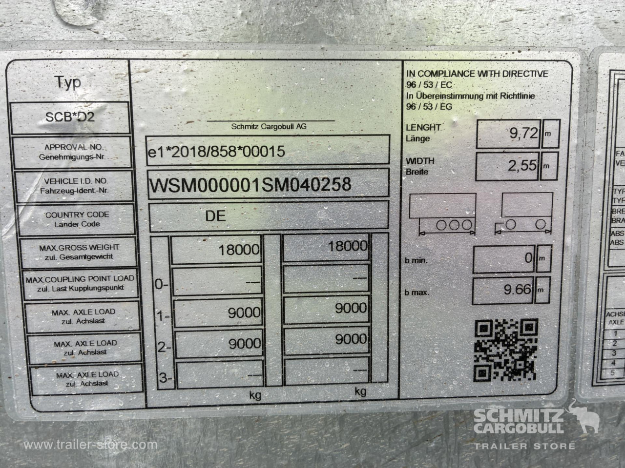 SCHMITZ Anhänger Wechselfahrgestell Standard - Reboque transportador de contêineres/ Caixa móvel: foto 5 SCHMITZ Anhänger Wechselfahrgestell Standard - Reboque transportador de contêineres/ Caixa móvel: foto 5