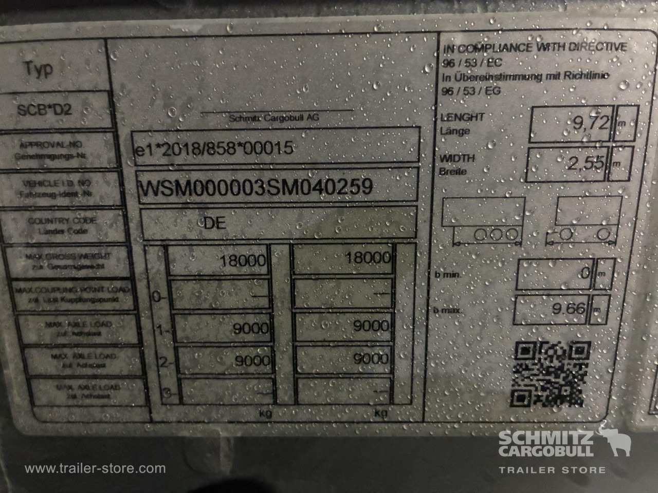 SCHMITZ Anhänger Wechselfahrgestell Standard - Reboque transportador de contêineres/ Caixa móvel: foto 5 SCHMITZ Anhänger Wechselfahrgestell Standard - Reboque transportador de contêineres/ Caixa móvel: foto 5