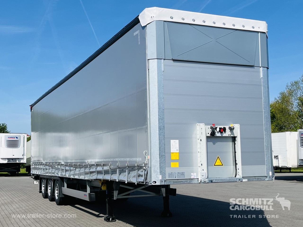 SCHMITZ Auflieger Curtainsider Mega - Semi-reboque de lona: foto 1 SCHMITZ Auflieger Curtainsider Mega - Semi-reboque de lona: foto 1