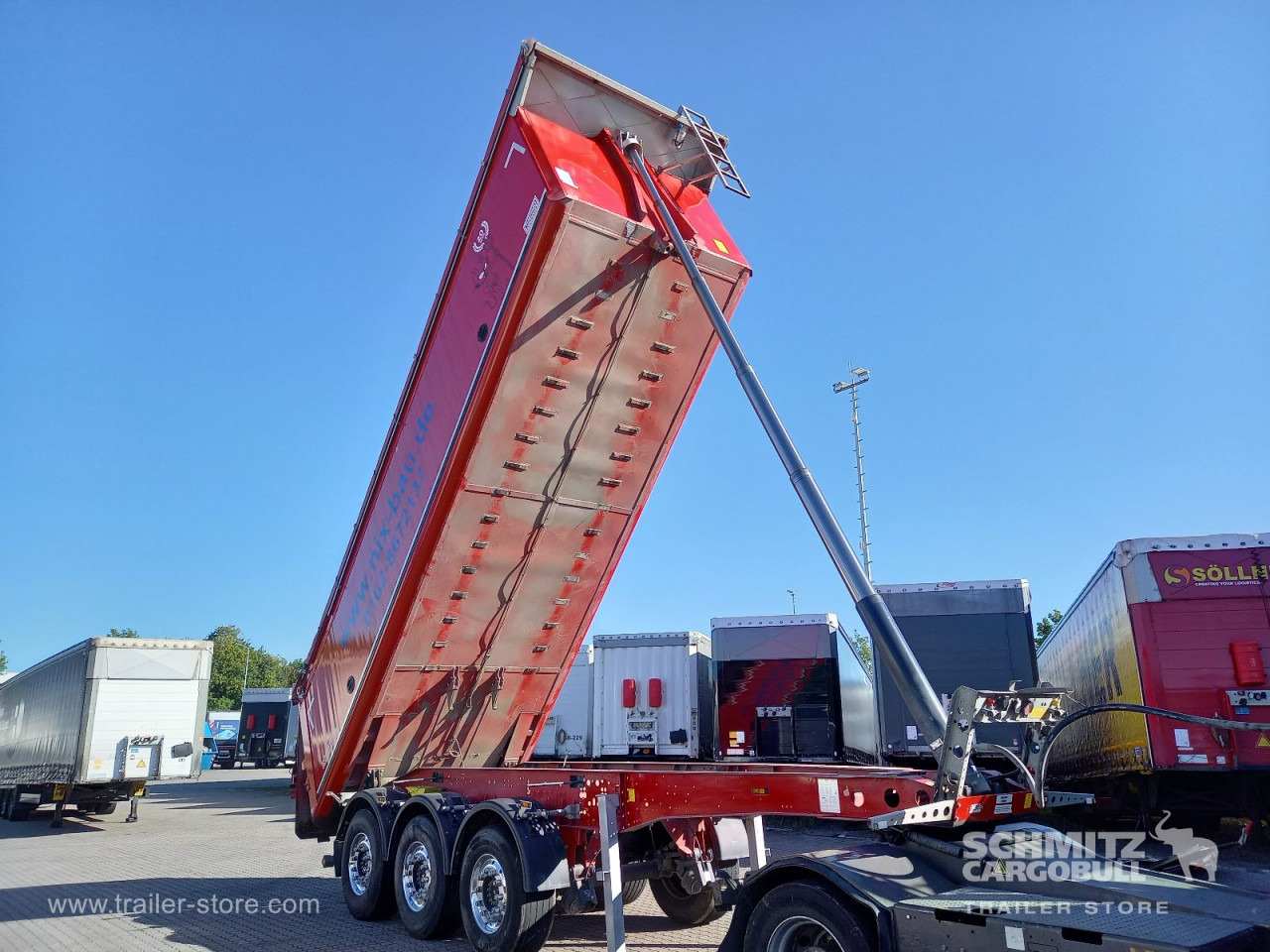 Semi-reboque basculante SCHMITZ Auflieger Kipper Alukastenmulde Insulated: foto 15 Semi-reboque basculante SCHMITZ Auflieger Kipper Alukastenmulde Insulated: foto 15