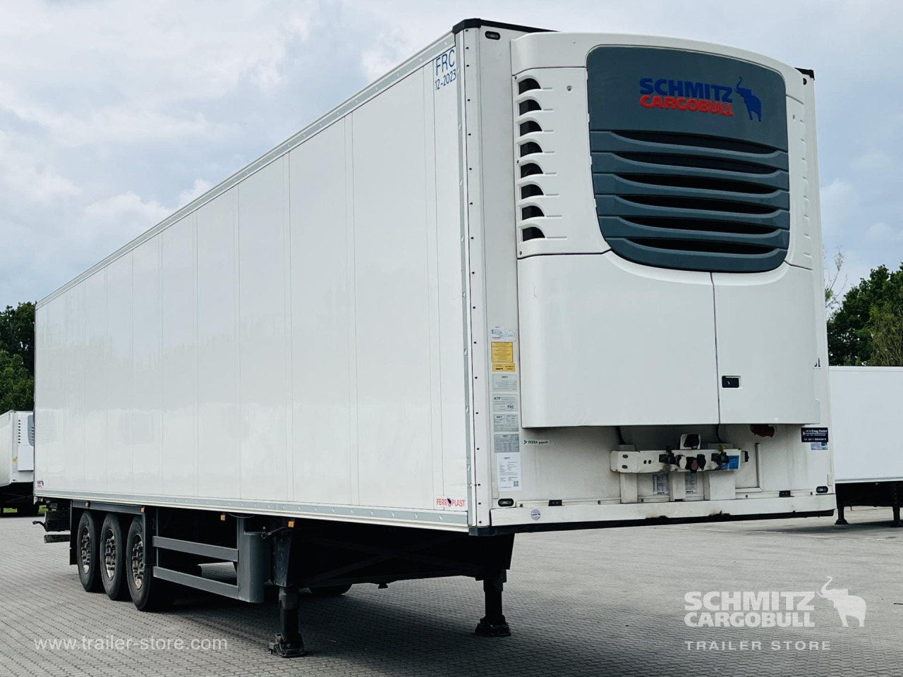 SCHMITZ Auflieger Tiefkühler Standard Double deck - Semi-reboque isotérmico: foto 1 SCHMITZ Auflieger Tiefkühler Standard Double deck - Semi-reboque isotérmico: foto 1
