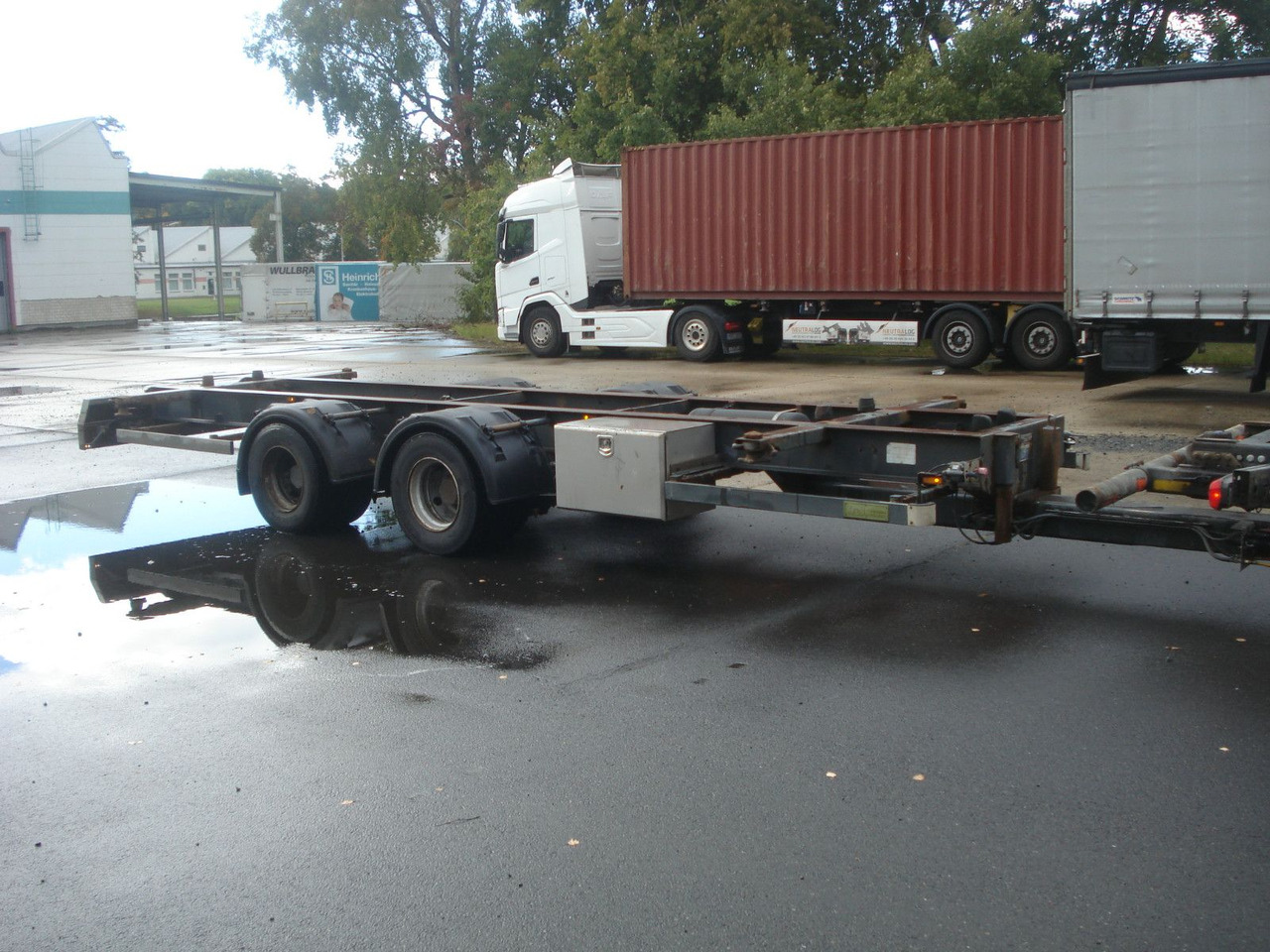 Krebs Jumbo Tandem für 7,82 WBs - Reboque transportador de contêineres/ Caixa móvel: foto 5 Krebs Jumbo Tandem für 7,82 WBs - Reboque transportador de contêineres/ Caixa móvel: foto 5