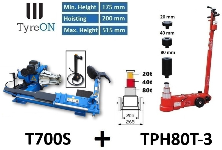 T700S + TPH80T-3 - Equipamento para oficina: foto 1 T700S + TPH80T-3 - Equipamento para oficina: foto 1