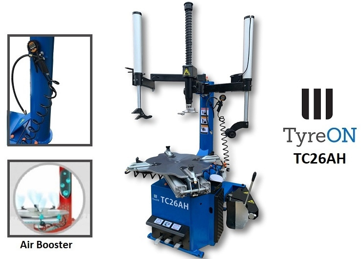 TC26AH car tyre changer - 2 helper arms - Air booster - Equipamento para oficina: foto 1 TC26AH car tyre changer - 2 helper arms - Air booster - Equipamento para oficina: foto 1