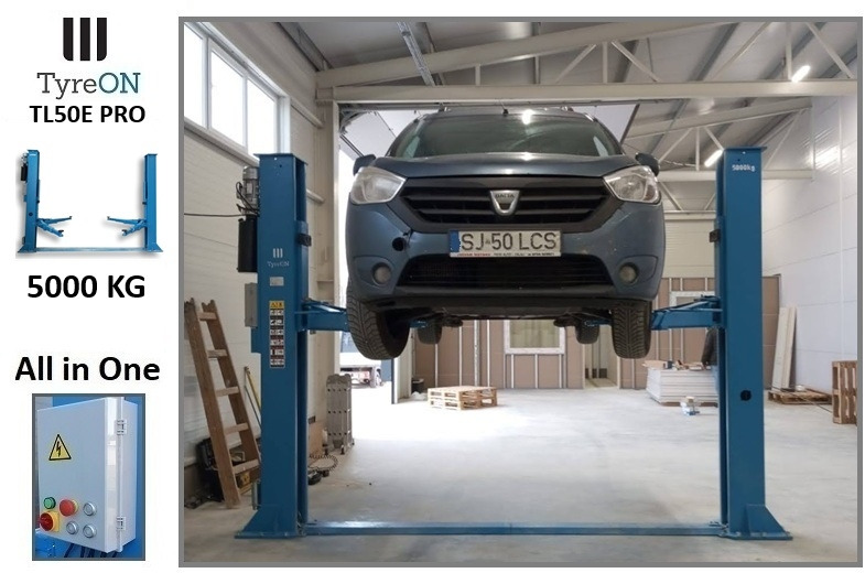 TL50E PRO 2 post lift - fully automatic - Equipamento de armazém: foto 3 TL50E PRO 2 post lift - fully automatic - Equipamento de armazém: foto 3