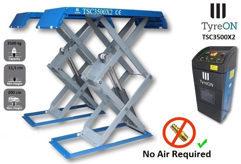 TSC3500X2 full rise scissorlift - hydraulic mechanical lock - Equipamento para oficina: foto 1 TSC3500X2 full rise scissorlift - hydraulic mechanical lock - Equipamento para oficina: foto 1