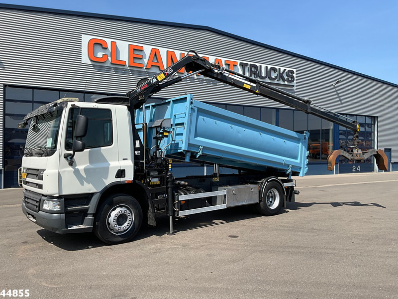 DAF FA 65 CF 250 Hiab 8 Tonmeter laadkraan - Camião basculante, Camião grua: foto 1 DAF FA 65 CF 250 Hiab 8 Tonmeter laadkraan - Camião basculante, Camião grua: foto 1