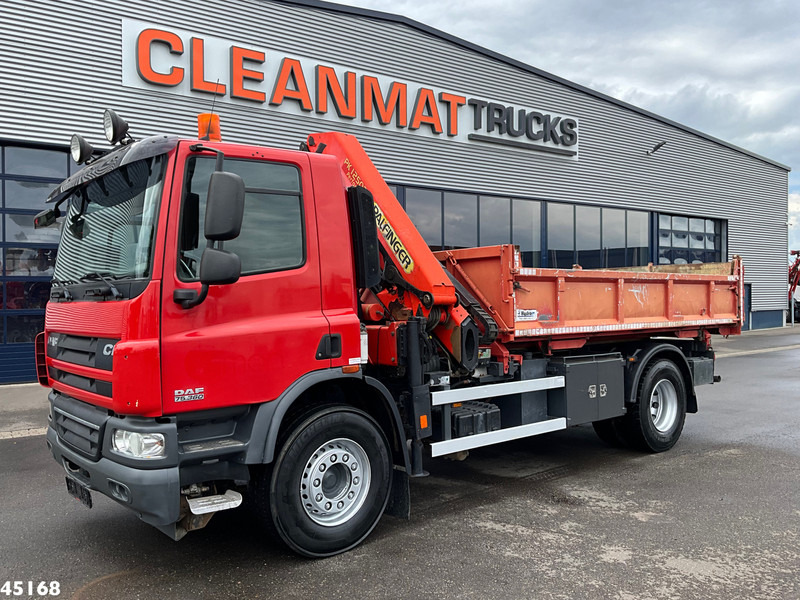 DAF FA 75 CF 360 Palfinger 12 Tonmeter laadkraan - Camião basculante, Camião grua: foto 4 DAF FA 75 CF 360 Palfinger 12 Tonmeter laadkraan - Camião basculante, Camião grua: foto 4