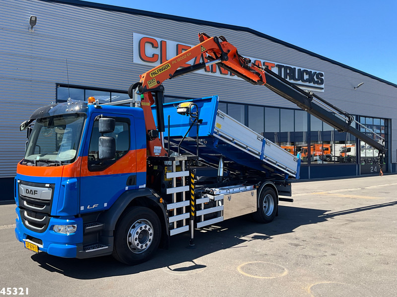 DAF FA LF 230 Euro 6 Palfinger 18 Tonmeter laadkraan Just 6.783 km! - Camião basculante, Camião grua: foto 1 DAF FA LF 230 Euro 6 Palfinger 18 Tonmeter laadkraan Just 6.783 km! - Camião basculante, Camião grua: foto 1