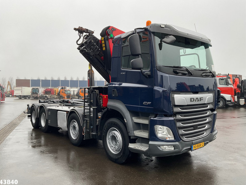 DAF FAD CF 530 8x4 Euro 6 Palfinger 33 Tonmeter laadkraan - Camião polibenne, Camião grua: foto 3 DAF FAD CF 530 8x4 Euro 6 Palfinger 33 Tonmeter laadkraan - Camião polibenne, Camião grua: foto 3