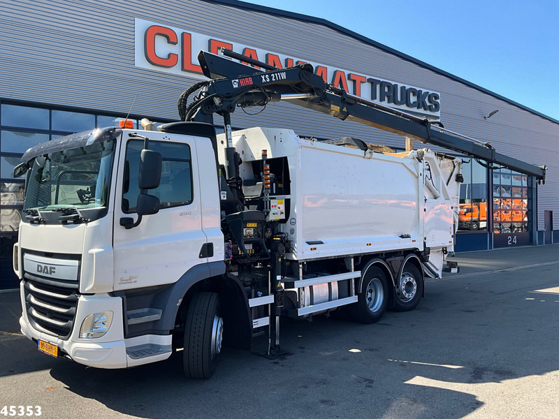 DAF FAN CF 290 Euro 6 Hiab 21 Tonmeter laadkraan - Caminhão de lixo: foto 1 DAF FAN CF 290 Euro 6 Hiab 21 Tonmeter laadkraan - Caminhão de lixo: foto 1