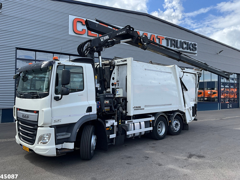 DAF FAN CF 290 Euro 6 Hiab 21 Tonmeter laadkraan Just 166.914 km! - Caminhão de lixo: foto 1 DAF FAN CF 290 Euro 6 Hiab 21 Tonmeter laadkraan Just 166.914 km! - Caminhão de lixo: foto 1