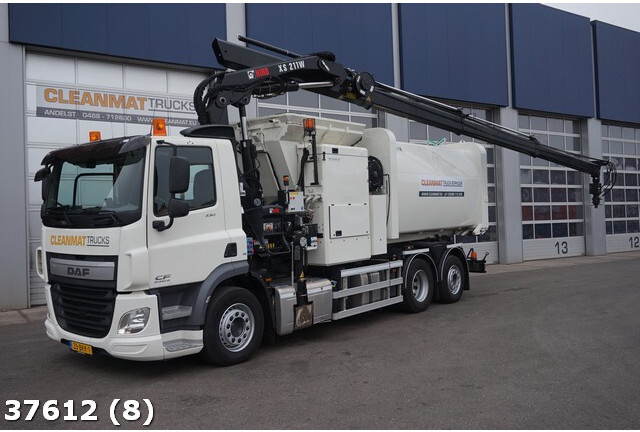 DAF FAN CF 330 Welvaarts weegsysteem 21 ton/meter laadkraan - Caminhão de lixo: foto 1 DAF FAN CF 330 Welvaarts weegsysteem 21 ton/meter laadkraan - Caminhão de lixo: foto 1