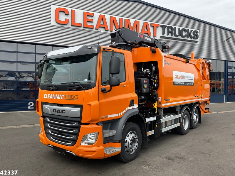 DAF FAN CF 340 Hiab 23 Tonmeter laadkraan - Caminhão de lixo: foto 2 DAF FAN CF 340 Hiab 23 Tonmeter laadkraan - Caminhão de lixo: foto 2