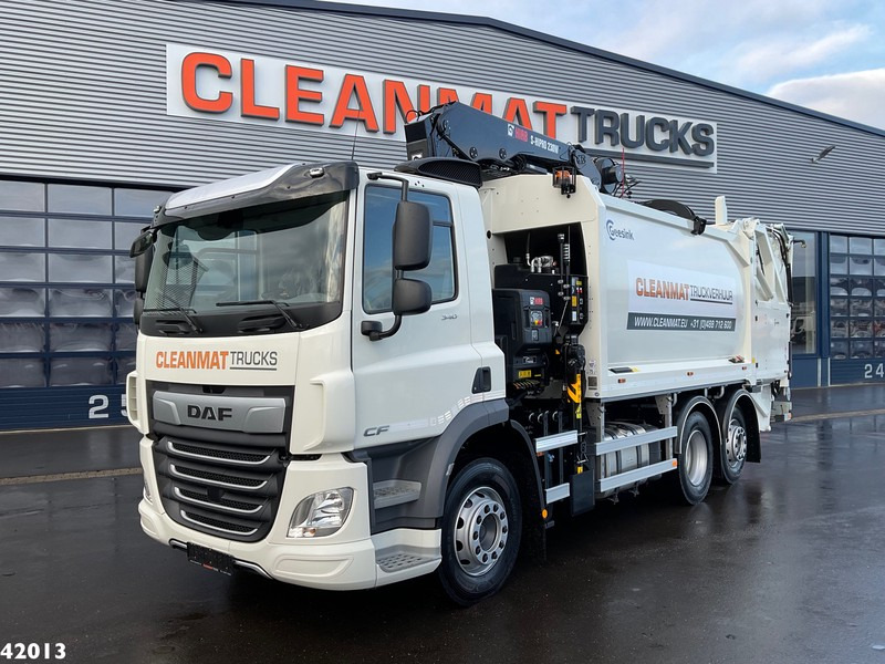 DAF FAN CF 340 Hiab 23 ton/meter laadkraan - Caminhão de lixo: foto 2 DAF FAN CF 340 Hiab 23 ton/meter laadkraan - Caminhão de lixo: foto 2