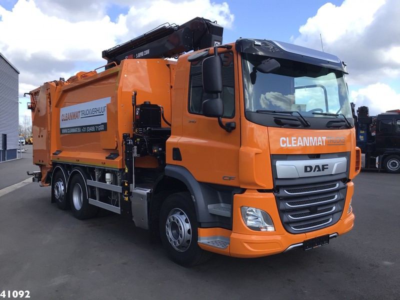 DAF FAN CF 340 Hiab 23 ton/meter laadkraan Welvaarts weighing system - Caminhão de lixo: foto 4 DAF FAN CF 340 Hiab 23 ton/meter laadkraan Welvaarts weighing system - Caminhão de lixo: foto 4