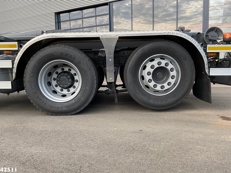 Camião polibenne, Camião grua DAF FAN CF 430 HMF 23 Tonmeter laadkraan: foto 10