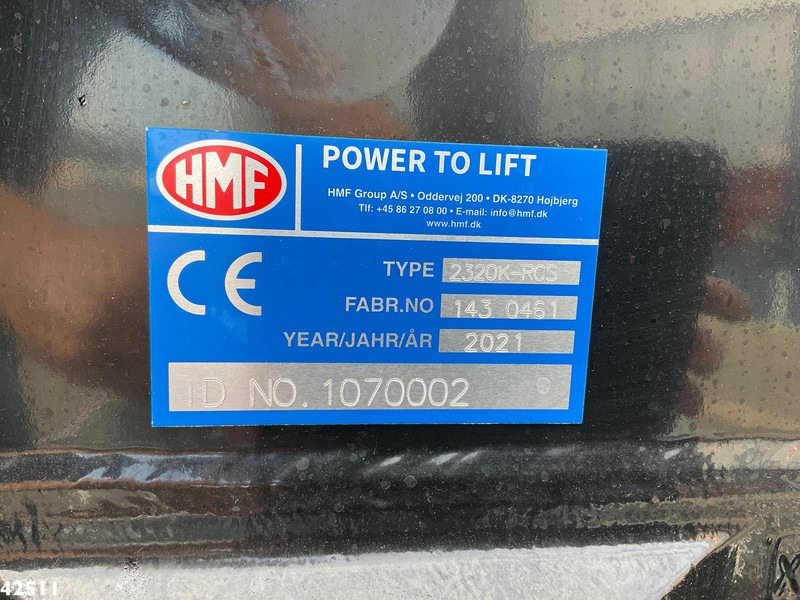 Camião polibenne, Camião grua DAF FAN CF 430 HMF 23 Tonmeter laadkraan: foto 15