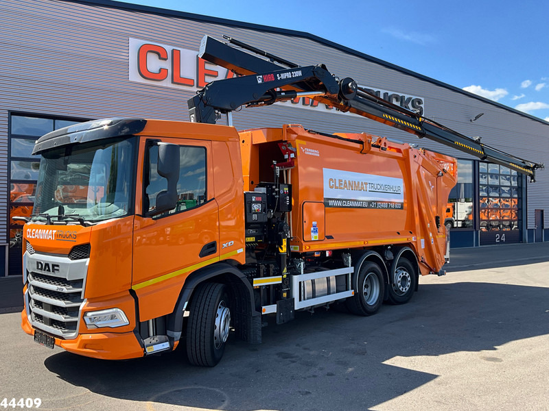 DAF FAN XD 340 Hiab 23 Tonmeter laadkraan - Caminhão de lixo: foto 1 DAF FAN XD 340 Hiab 23 Tonmeter laadkraan - Caminhão de lixo: foto 1