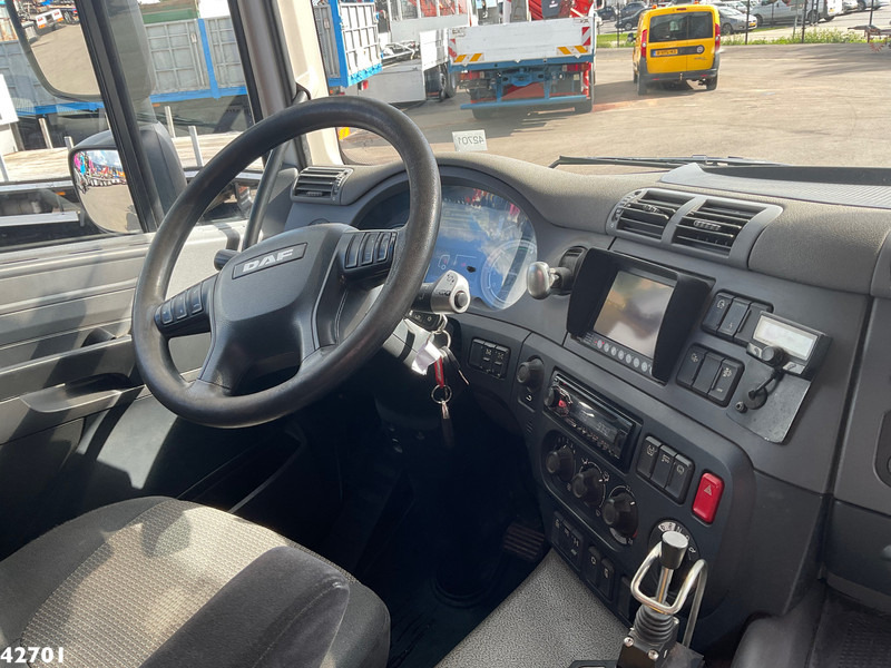 Camião polibenne, Camião grua DAF FAQ CF 400 8x2 Euro 6 HMF 21 Tonmeter laadkraan: foto 14