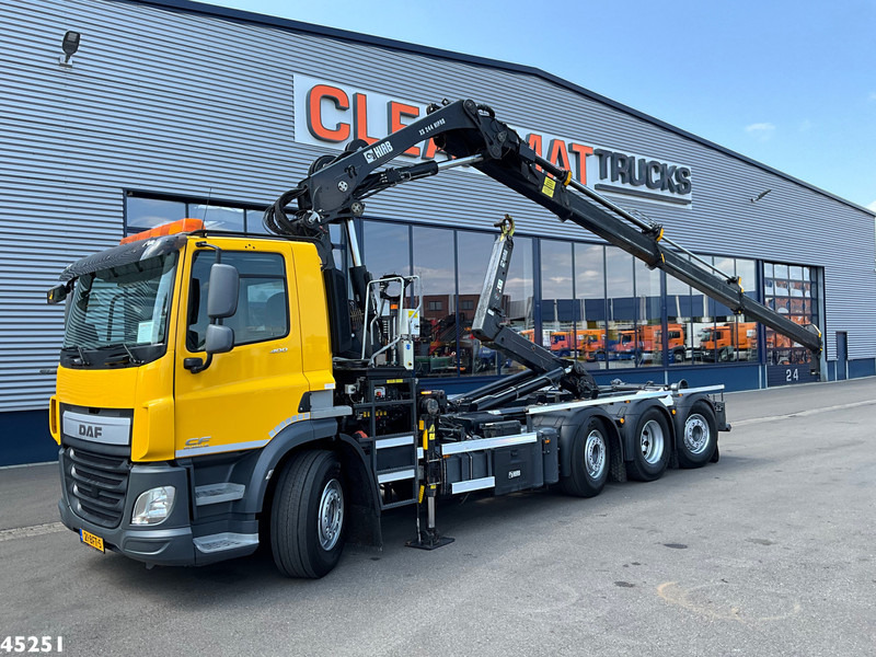 DAF FAQ СF 400 8x2 Euro 6 Hiab 24 Tonmeter laadkraan Just 147.273 km! - Camião polibenne, Camião grua: foto 1 DAF FAQ СF 400 8x2 Euro 6 Hiab 24 Tonmeter laadkraan Just 147.273 km! - Camião polibenne, Camião grua: foto 1