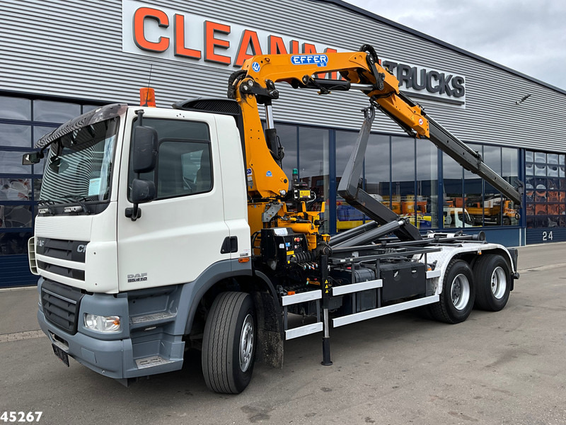 DAF FAS 85 CF 410 Effer 16 Tonmeter laadkraan - Camião polibenne, Camião grua: foto 1 DAF FAS 85 CF 410 Effer 16 Tonmeter laadkraan - Camião polibenne, Camião grua: foto 1