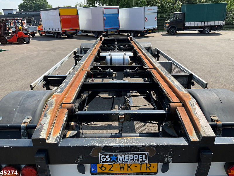 Reboque transportador de contêineres/ Caixa móvel GS Meppel 2-assige container aanhangwagen: foto 6