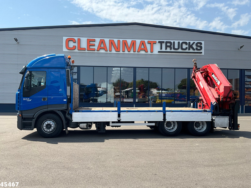 Iveco Stralis 500 6x4 MKG 54 Tonmeter laadkraan - Camião de caixa aberta/ Plataforma, Camião grua: foto 3 Iveco Stralis 500 6x4 MKG 54 Tonmeter laadkraan - Camião de caixa aberta/ Plataforma, Camião grua: foto 3