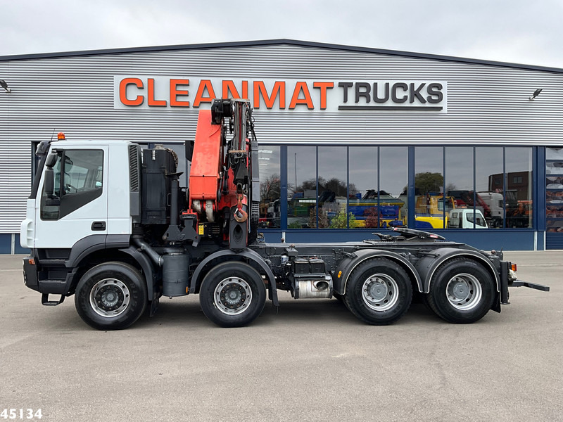 Iveco Stralis AD410T44 8x4 Palfinger 44 Tonmeter laadkraan + Fly-Jib Just 222.398 km! - Camião grua: foto 5 Iveco Stralis AD410T44 8x4 Palfinger 44 Tonmeter laadkraan + Fly-Jib Just 222.398 km! - Camião grua: foto 5