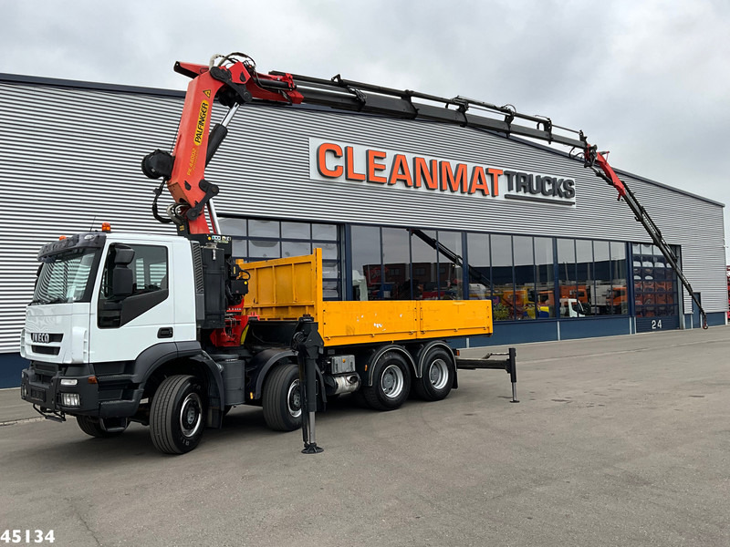Iveco Stralis AD410T44 8x4 Palfinger 44 Tonmeter laadkraan + Fly-Jib Just 222.398 km! - Camião grua: foto 1 Iveco Stralis AD410T44 8x4 Palfinger 44 Tonmeter laadkraan + Fly-Jib Just 222.398 km! - Camião grua: foto 1