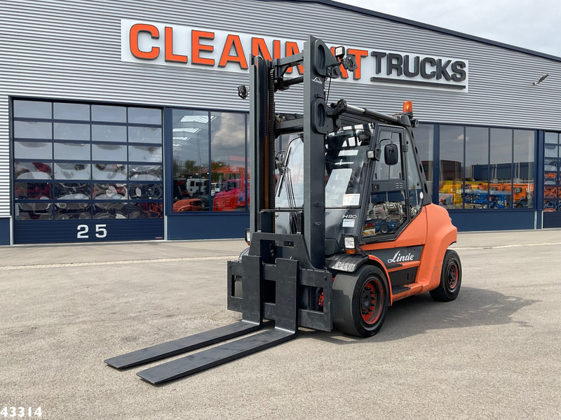Linde H80D / 900-03 Duplex - Empilhadeira a diesel: foto 2 Linde H80D / 900-03 Duplex - Empilhadeira a diesel: foto 2