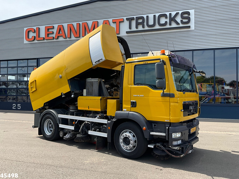MAN TGM 18.290 4x2 Johnston Beam VT 800 Left and right sweeper - Varredora urbana: foto 1 MAN TGM 18.290 4x2 Johnston Beam VT 800 Left and right sweeper - Varredora urbana: foto 1
