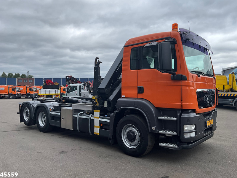 MAN TGS 26.360 Euro 5 6x4H HMF 15 Tonmeter laadkraan - Camião polibenne, Camião grua: foto 5 MAN TGS 26.360 Euro 5 6x4H HMF 15 Tonmeter laadkraan - Camião polibenne, Camião grua: foto 5