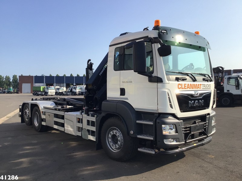MAN TGS 26.430 HMF 23 ton/meter laadkraan - Camião polibenne, Camião grua: foto 4 MAN TGS 26.430 HMF 23 ton/meter laadkraan - Camião polibenne, Camião grua: foto 4