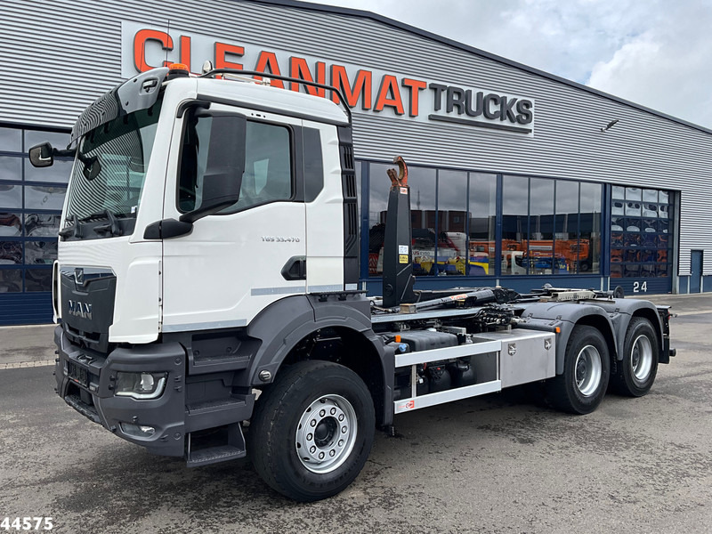 MAN TGS 33.470 6x4 Euro 6 Full Steel AJK 20 Ton haakarmsysteem - Camião polibenne: foto 2 MAN TGS 33.470 6x4 Euro 6 Full Steel AJK 20 Ton haakarmsysteem - Camião polibenne: foto 2