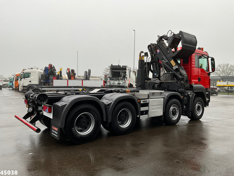 MAN TGS 35.400 8x6 Euro 6 HMF 16 Tonmeter Z-kraan - Camião polibenne, Camião grua: foto 4 MAN TGS 35.400 8x6 Euro 6 HMF 16 Tonmeter Z-kraan - Camião polibenne, Camião grua: foto 4