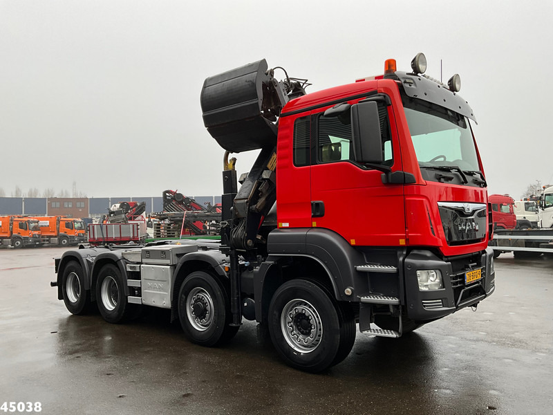 MAN TGS 35.400 8x6 Euro 6 HMF 16 Tonmeter Z-kraan - Camião polibenne, Camião grua: foto 3 MAN TGS 35.400 8x6 Euro 6 HMF 16 Tonmeter Z-kraan - Camião polibenne, Camião grua: foto 3