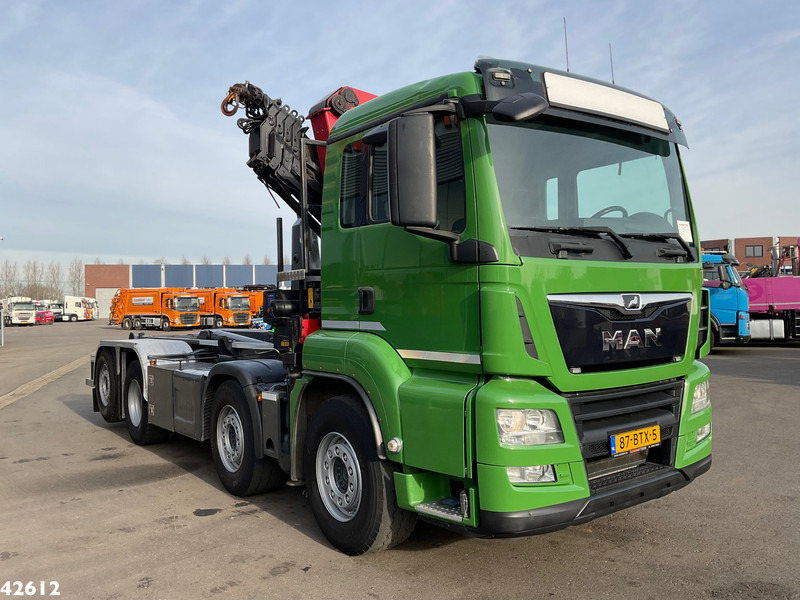 MAN TGS 35.460 8x2 Euro 6 HMF 26 Tonmeter laadkraan - Camião polibenne, Camião grua: foto 3 MAN TGS 35.460 8x2 Euro 6 HMF 26 Tonmeter laadkraan - Camião polibenne, Camião grua: foto 3